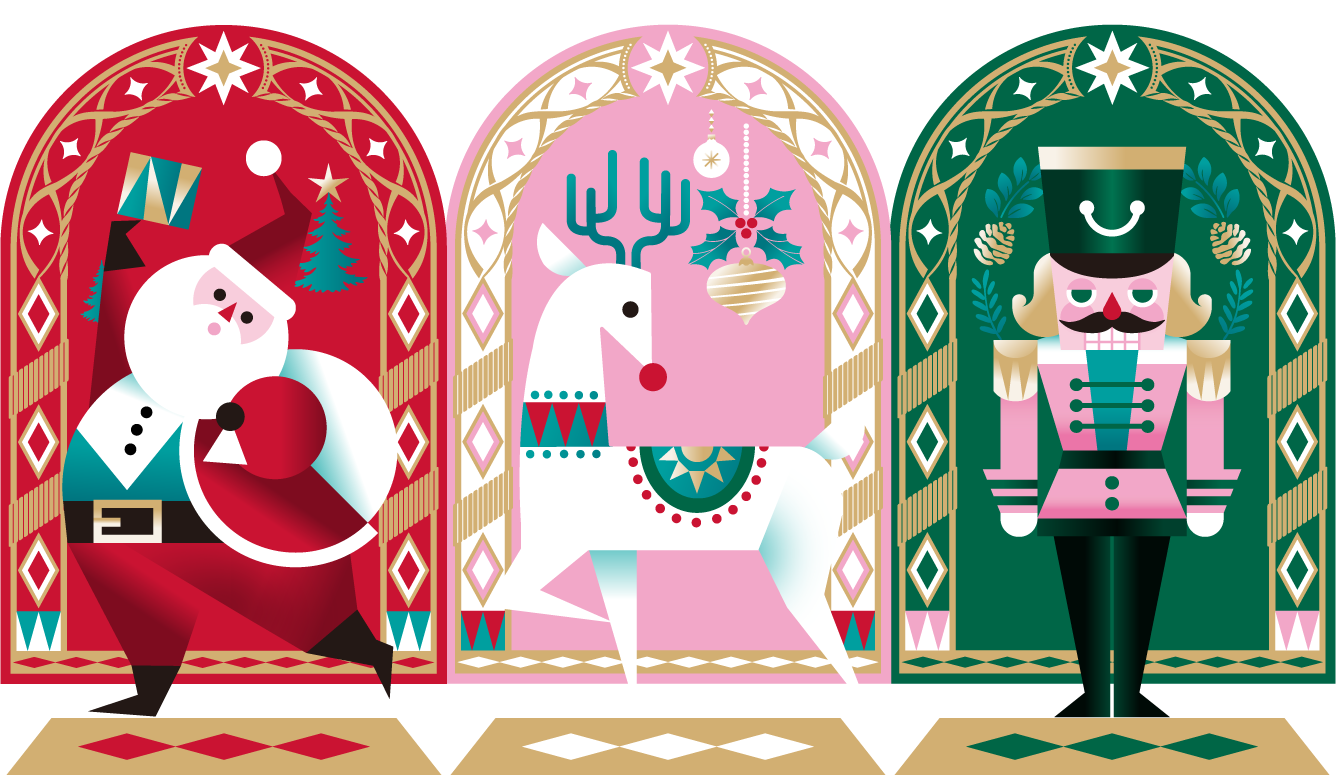 クリスマスグラフィック